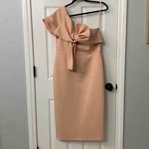 Peach dress